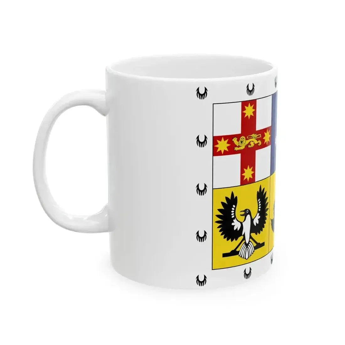 Coronation Standard of Australia (Australia) White Coffee Mug - Go Mug Yourself