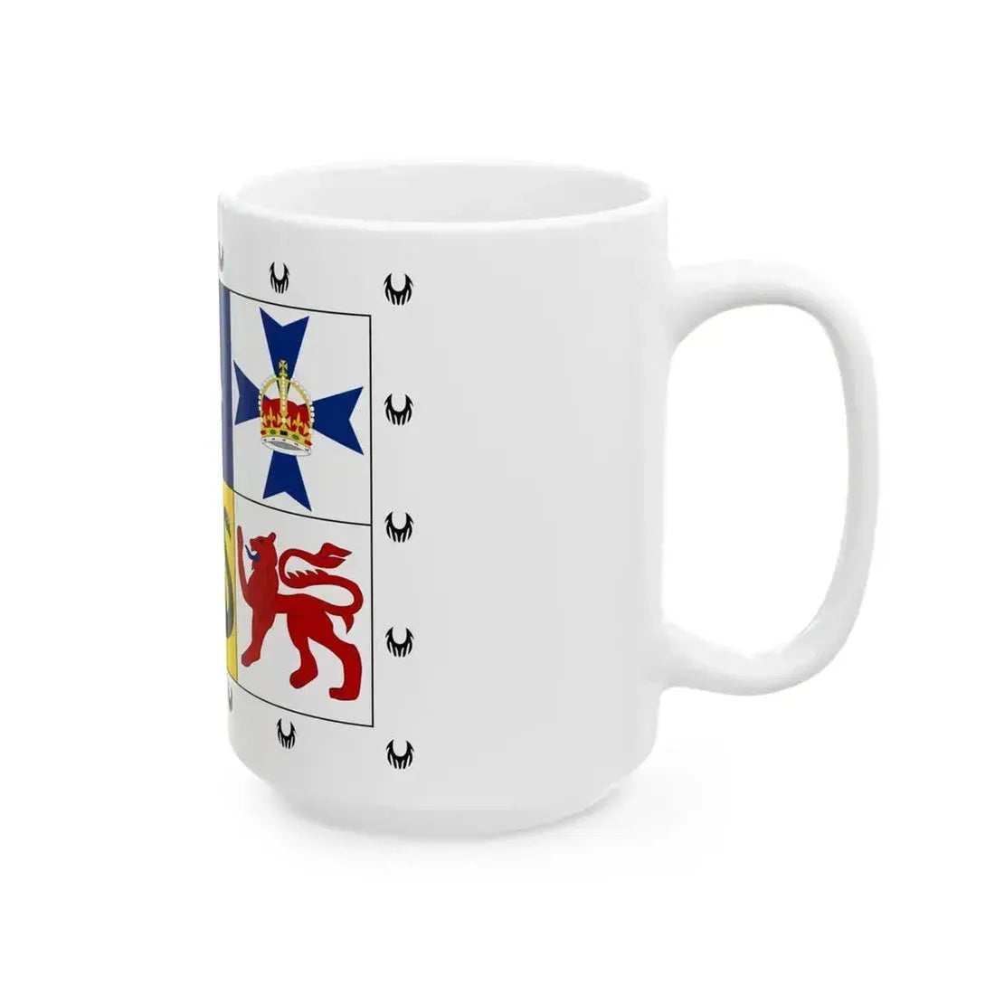 Coronation Standard of Australia (Australia) White Coffee Mug - Go Mug Yourself