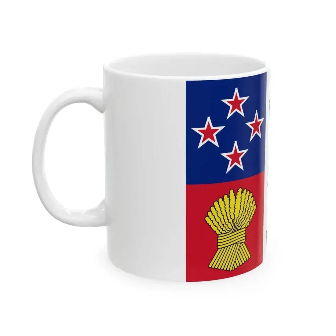 Coronation Standard of New Zealand (New Zealand) White Coffee Mug - Go Mug Yourself