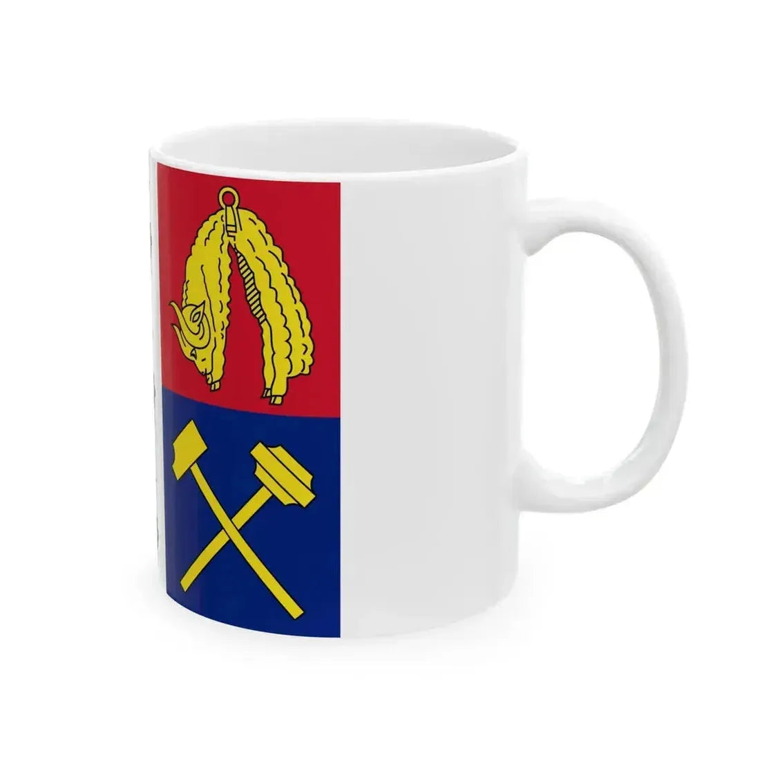 Coronation Standard of New Zealand (New Zealand) White Coffee Mug - Go Mug Yourself