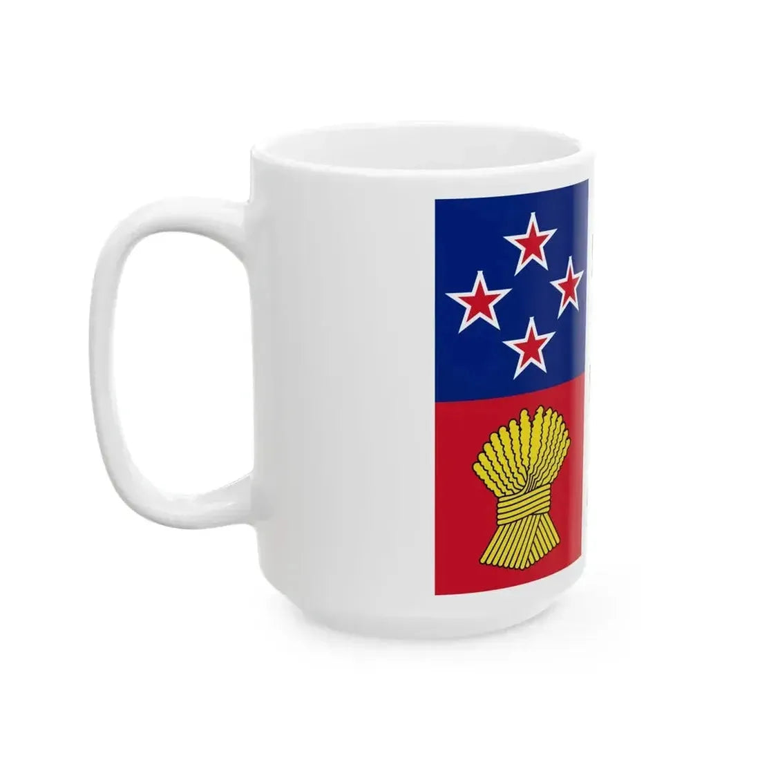 Coronation Standard of New Zealand (New Zealand) White Coffee Mug - Go Mug Yourself