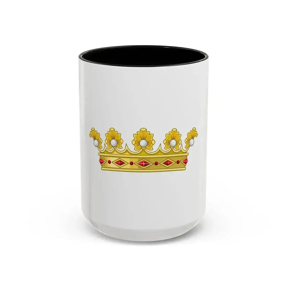 Coronet of a Duke - Kingdom of Portugal - Accent Coffee Mug 15oz Black - Go Mug Yourself