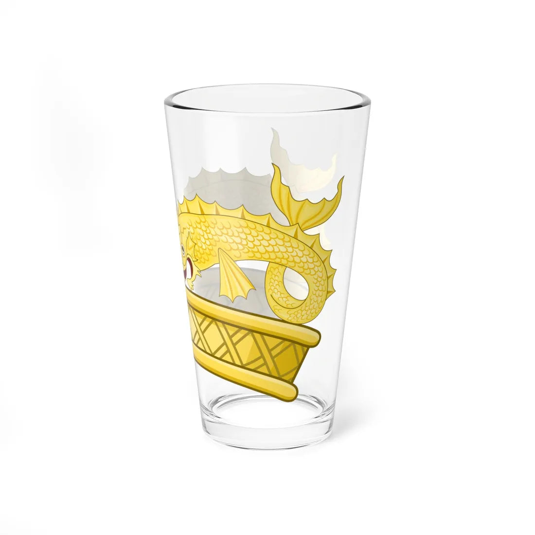 Coronet of a Scottish Island Council 1973-1996 (United Kingdom) (Coat of Arms) Pint Glass 16oz - Go Mug Yourself