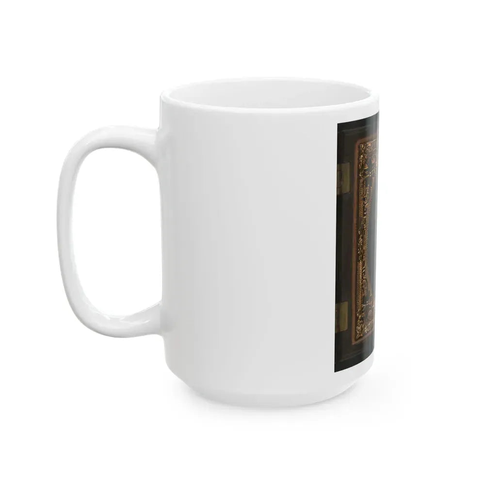 Corporal Sidney S. Goodridge Of Company K, 20th Massachusetts Infantry Regiment And Company B, Near Edwards Ferry (U.S. Civil War) White Coffee Mug - Go Mug Yourself