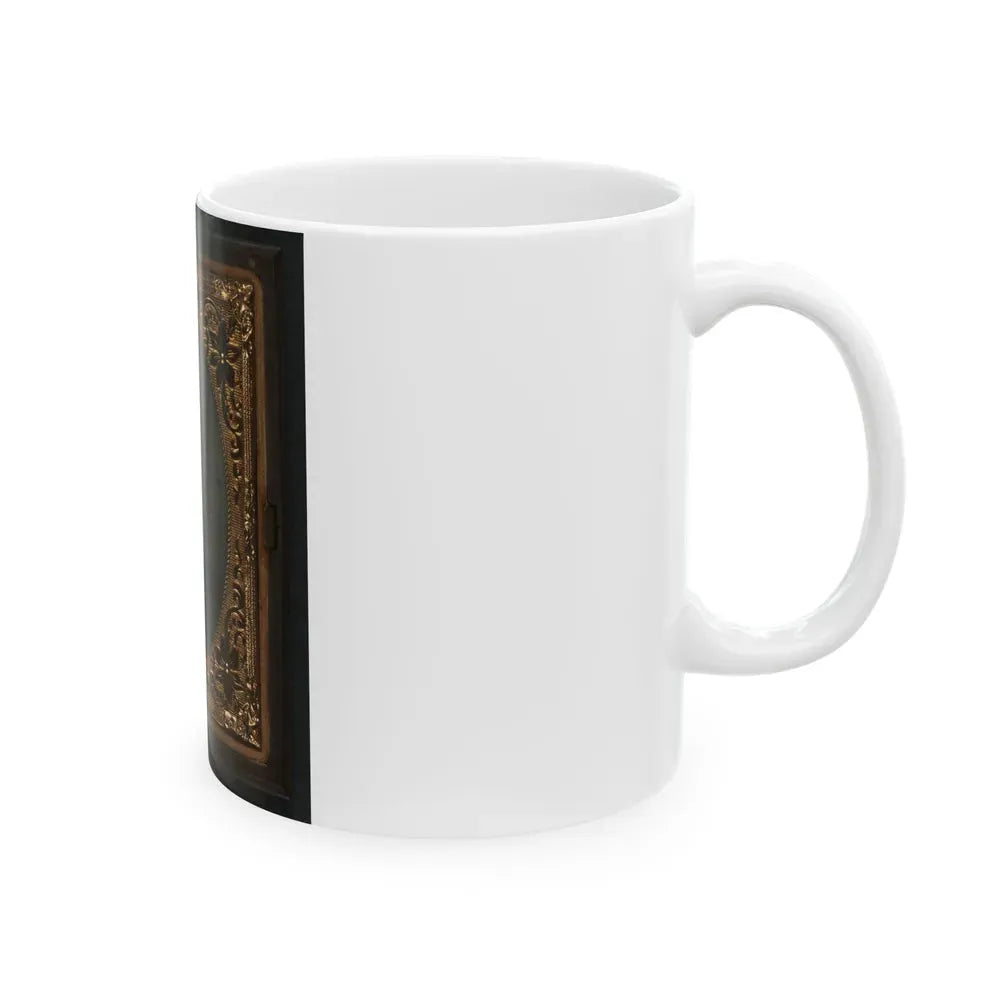Corporal Sidney S. Goodridge Of Company K, 20th Massachusetts Infantry Regiment And Company B, Near Edwards Ferry (U.S. Civil War) White Coffee Mug - Go Mug Yourself
