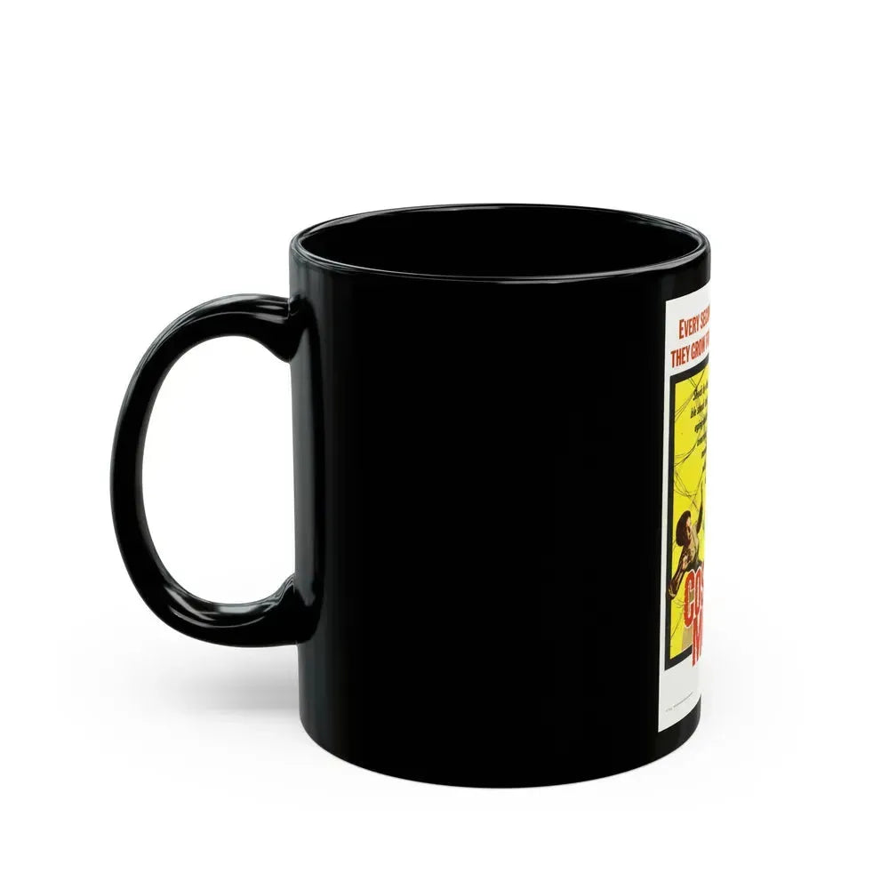 COSMIC MONSTERS 1958 Movie Poster - Black Coffee Mug - Go Mug Yourself