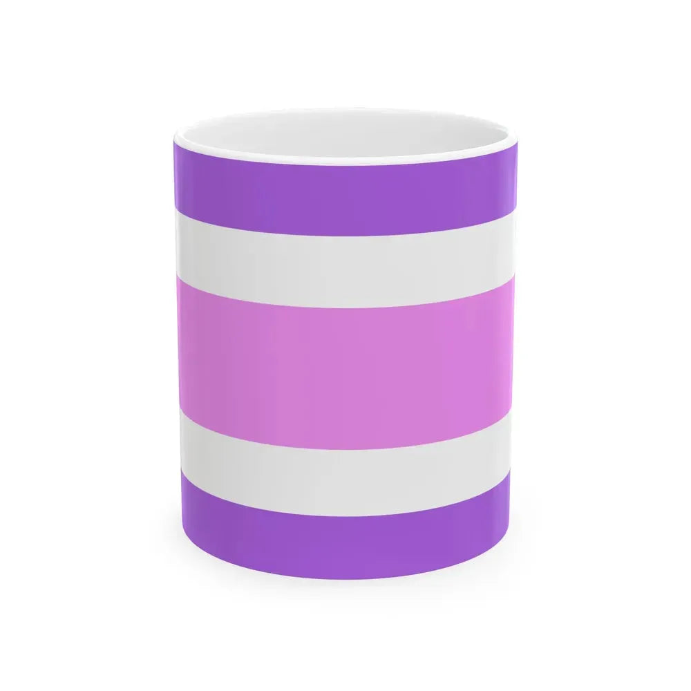 Costa Rica Bisexual Flag (Costa Rica) White Coffee Mug 11oz - Go Mug Yourself