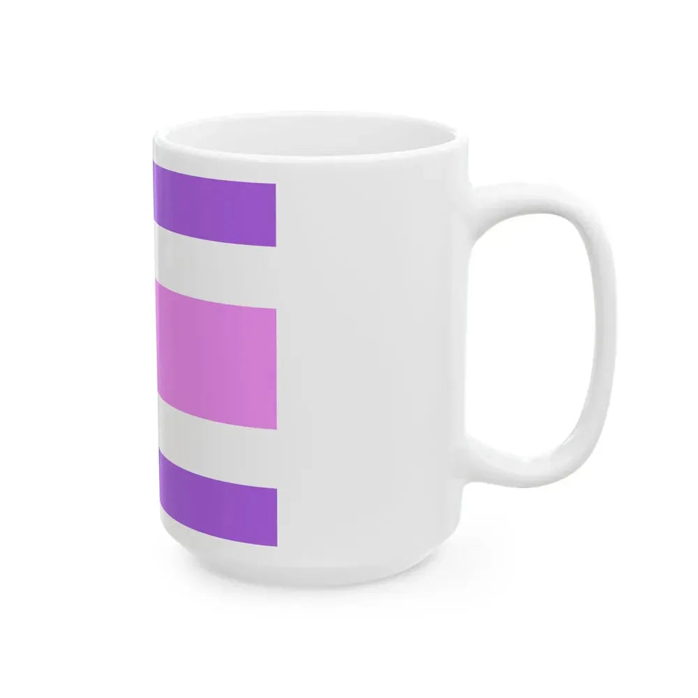 Costa Rica Bisexual Flag (Costa Rica) White Coffee Mug - Go Mug Yourself