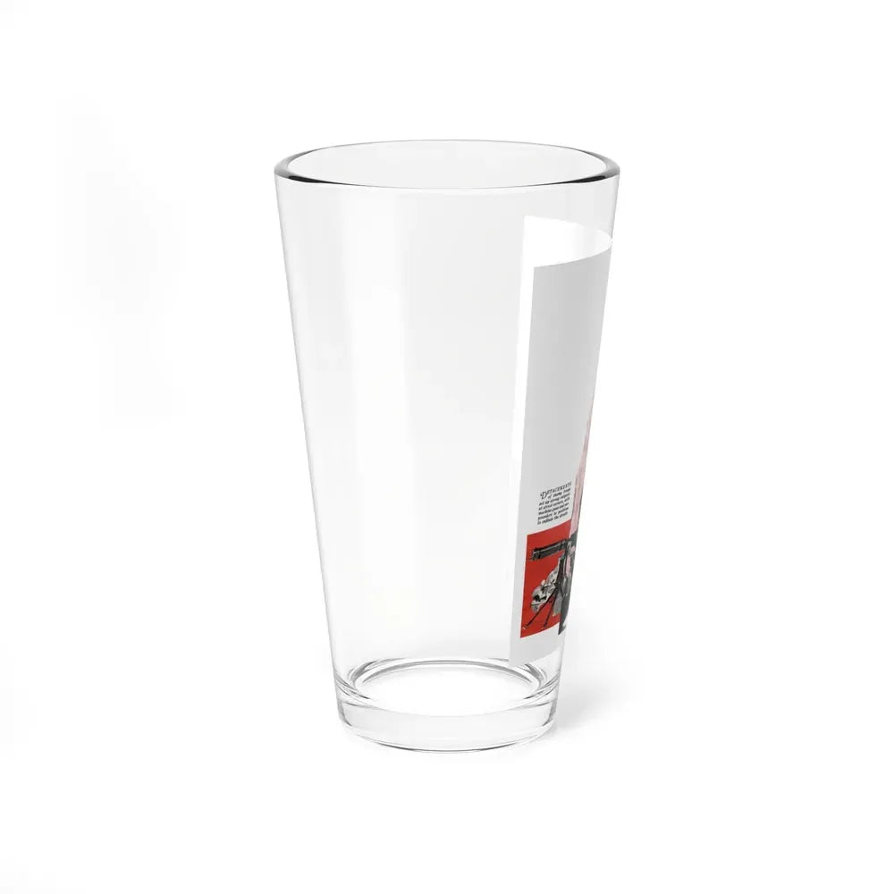 Could 20,000 Troops Take New York (1), Liberty magazine, October 15, 1932 - Pint Glass 16oz - Go Mug Yourself
