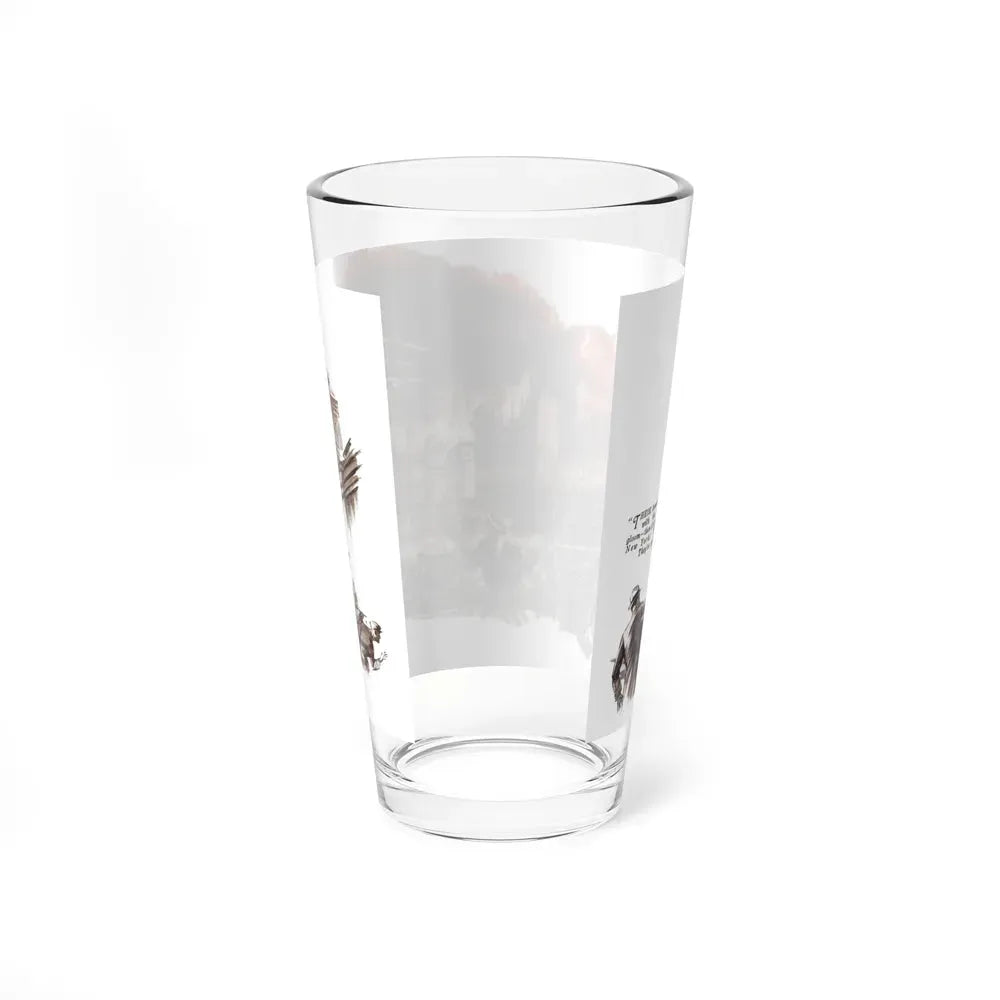 Could 20,000 Troops Take New York (2), Liberty magazine, October 15, 1932 - Pint Glass 16oz - Go Mug Yourself