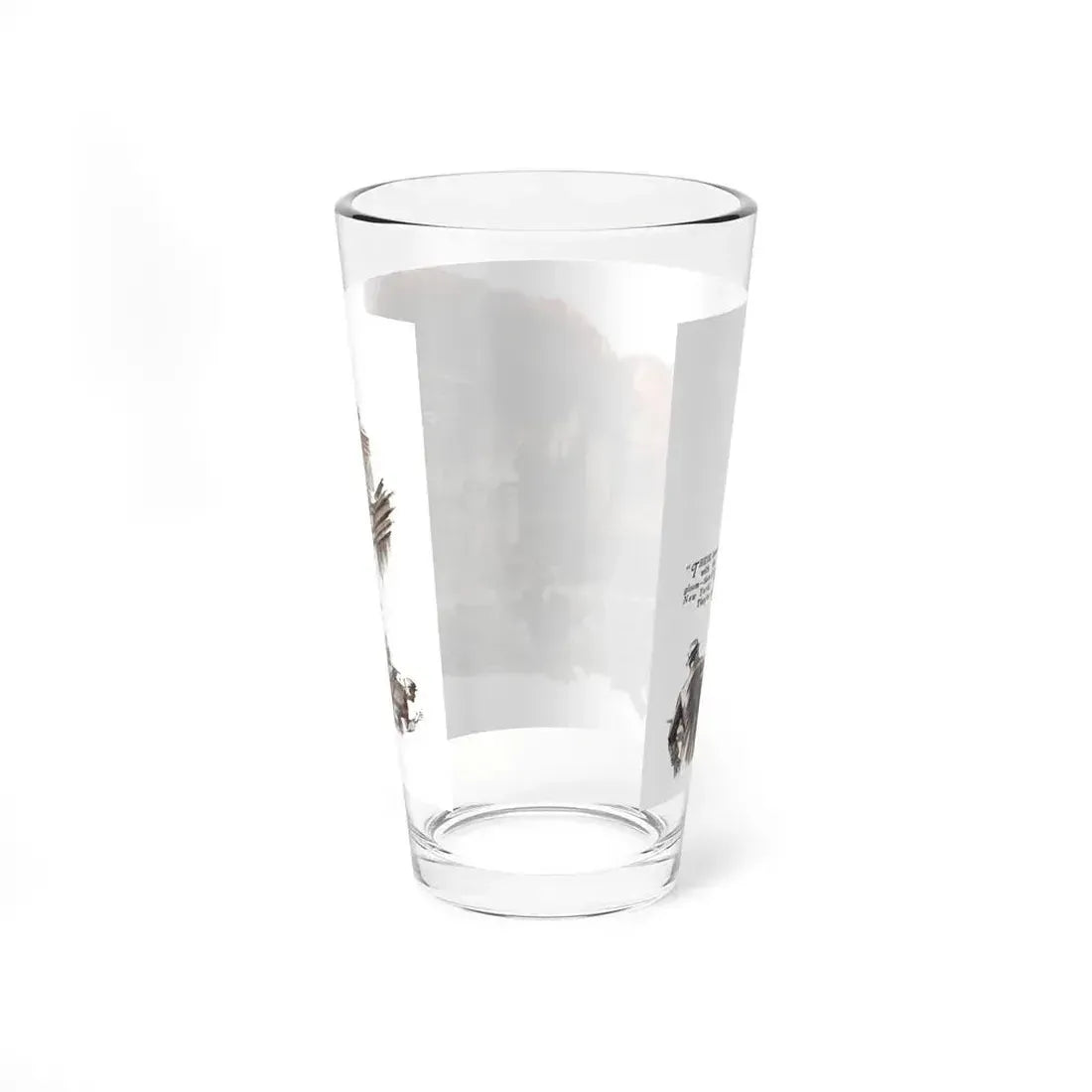Could 20,000 Troops Take New York (2), Liberty magazine, October 15, 1932 - Pint Glass 16oz - Go Mug Yourself