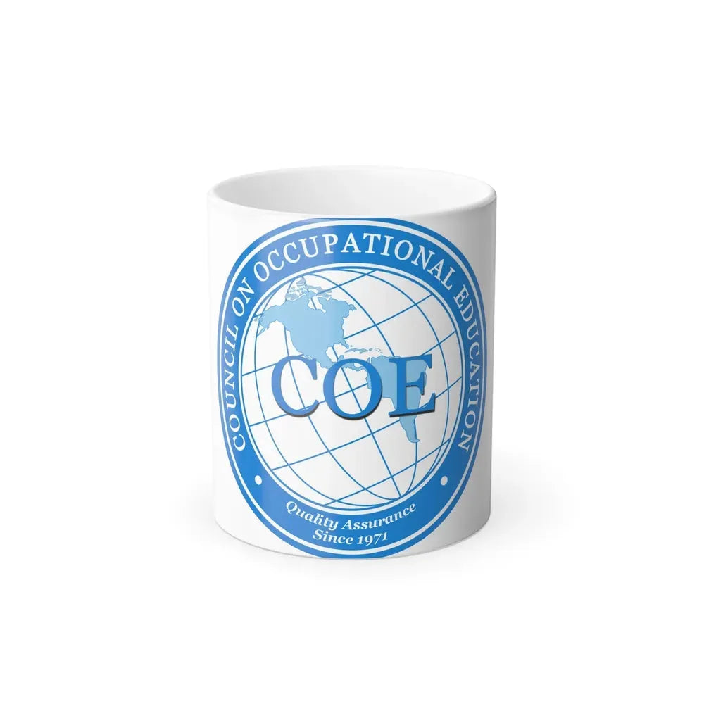 Council on Occupational Education (U.S. Navy) Color Changing Mug 11oz Default Title 11oz - Go Mug Yourself