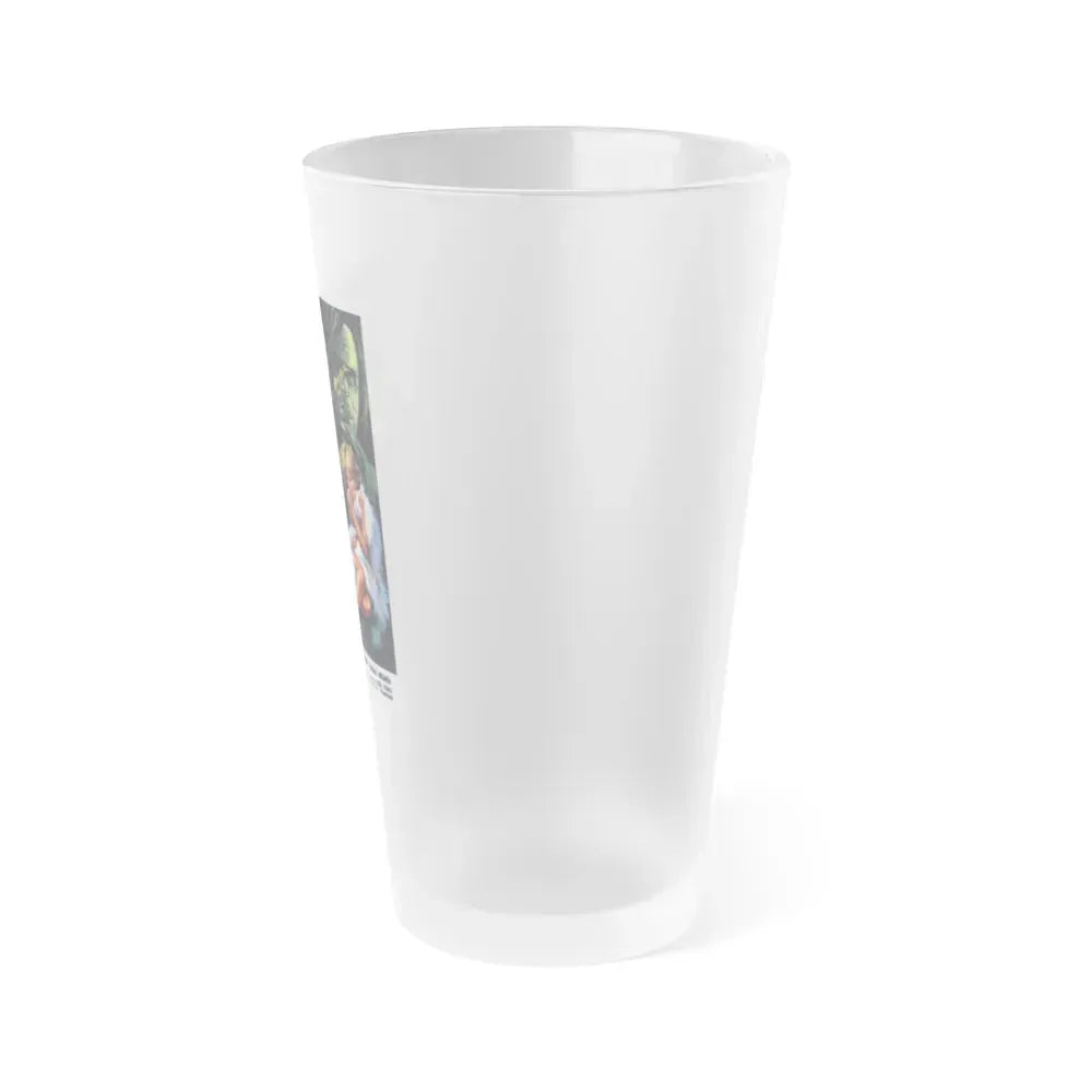 COUNT DRACULA (2) 1970 Movie Poster - Frosted Pint Glass 16oz - Go Mug Yourself