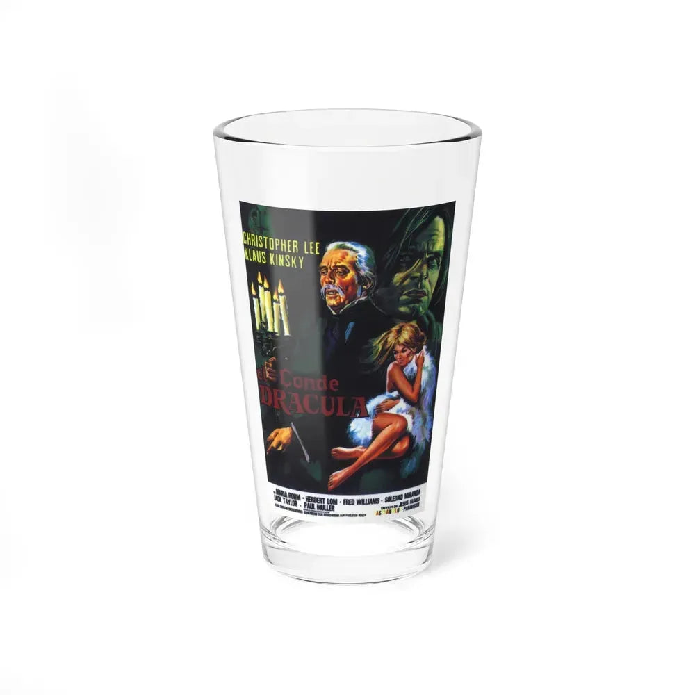 COUNT DRACULA (2) 1970 Movie Poster - Pint Glass 16oz 16oz - Go Mug Yourself
