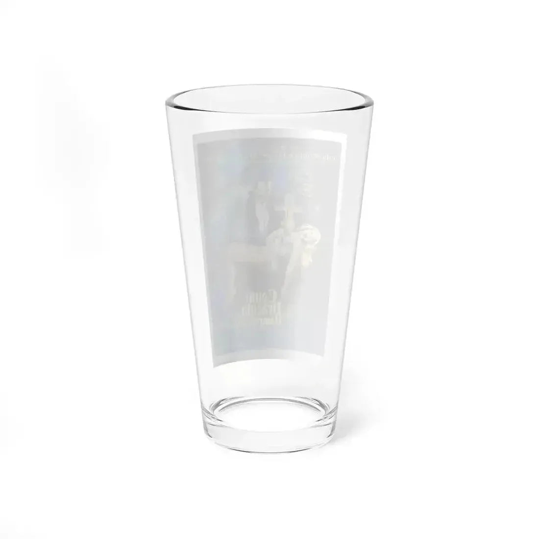 COUNT DRACULA AND HIS VAMPIRE BRIDE 1973 Movie Poster - Pint Glass 16oz - Go Mug Yourself