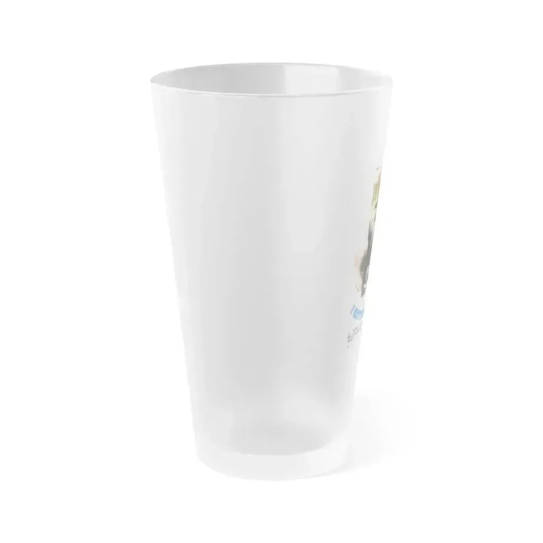 COUNT DRACULA AND HIS VAMPIRE BRIDE (2) 1973 Movie Poster - Frosted Pint Glass 16oz - Go Mug Yourself