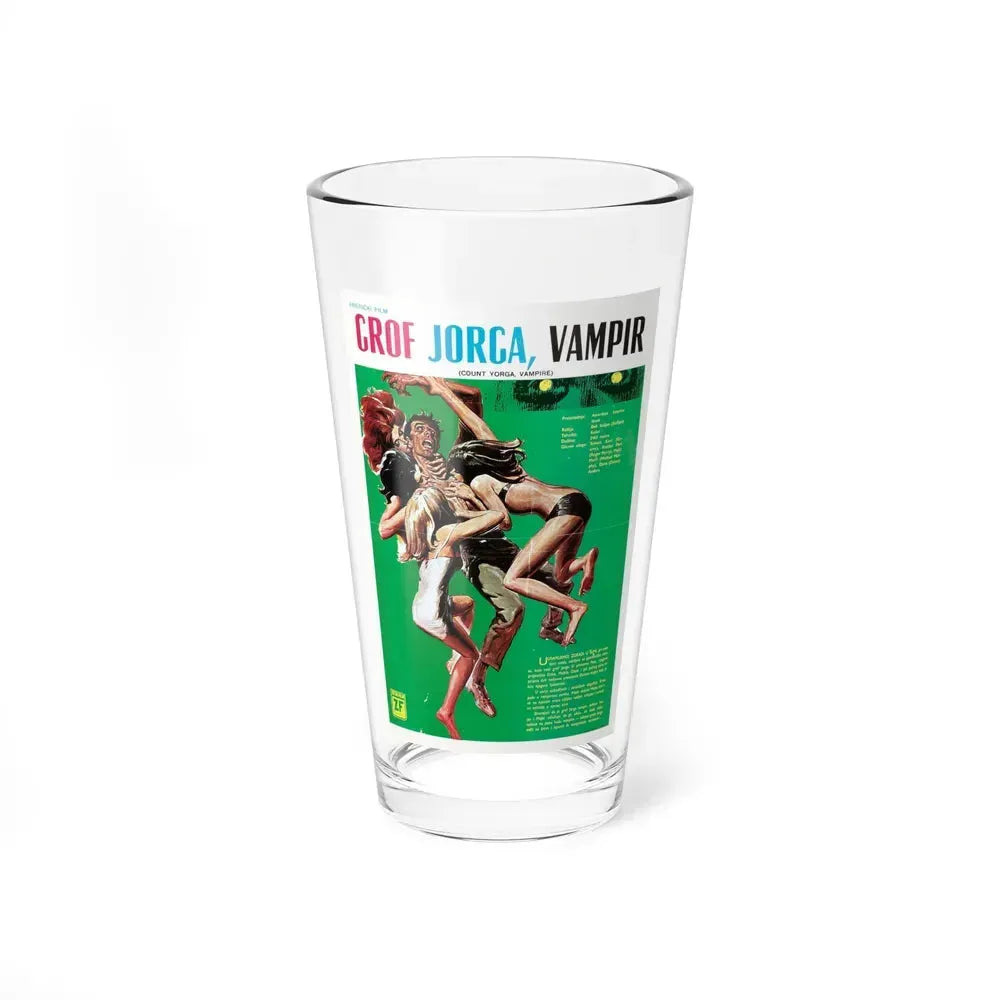 COUNT YORGA, VAMPIRE 1970 Movie Poster - Pint Glass 16oz 16oz - Go Mug Yourself
