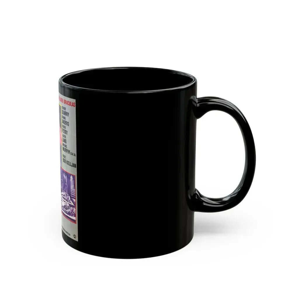 COUNT YORGA, VAMPIRE (GERMAN) 1970 Movie Poster - Black Coffee Mug - Go Mug Yourself