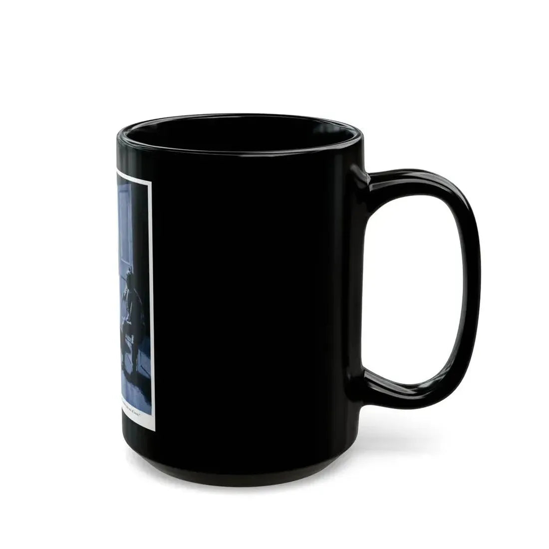 Counterfeit Cavalier, 1956 - Black Coffee Mug - Go Mug Yourself
