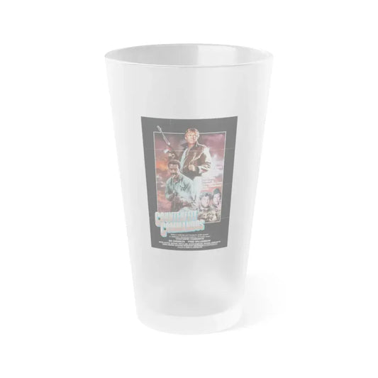 COUNTERFEIT COMMANDOS (THE INGLORIOUS BASTARDS) 1978 Movie Poster - Frosted Pint Glass 16oz Default Title - Go Mug Yourself