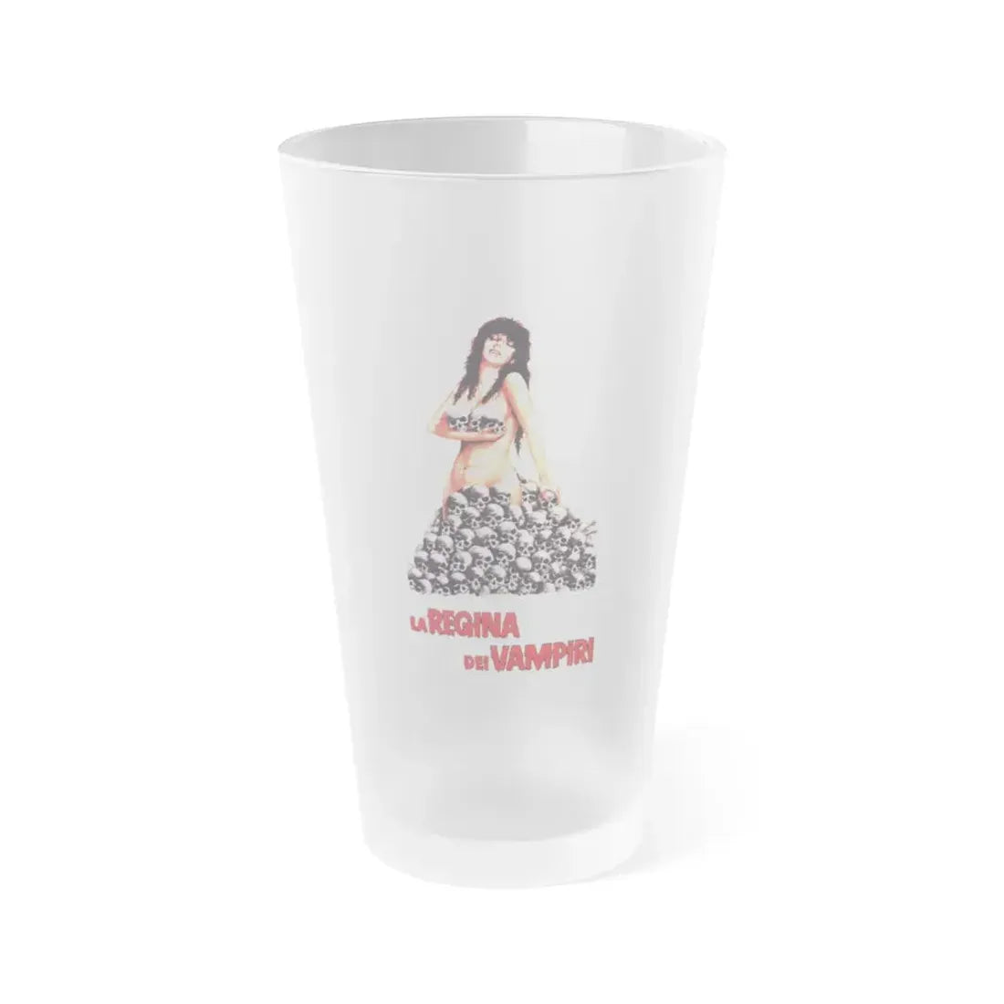 COUNTESS DRACULA (2) 1971 Movie Poster - Frosted Pint Glass 16oz Default Title - Go Mug Yourself