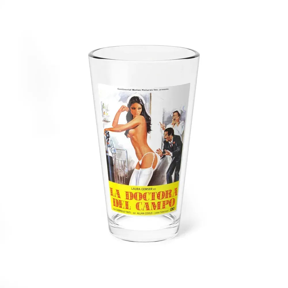 COUNTRY NURSE 1978 Movie Poster - Pint Glass 16oz 16oz - Go Mug Yourself