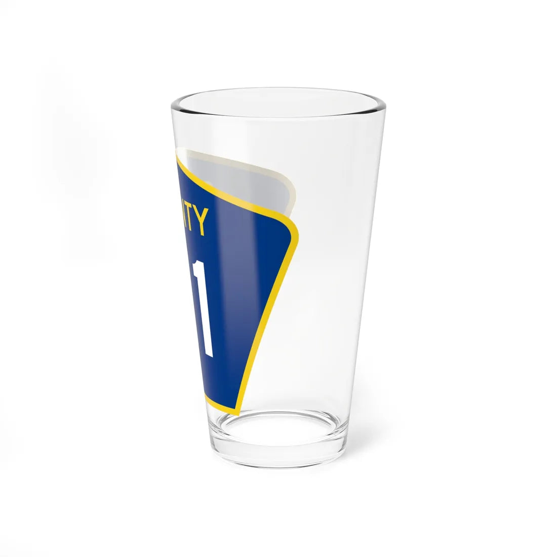 County 111 MN (Minnesota) (Road Sign) Pint Glass 16oz - Go Mug Yourself