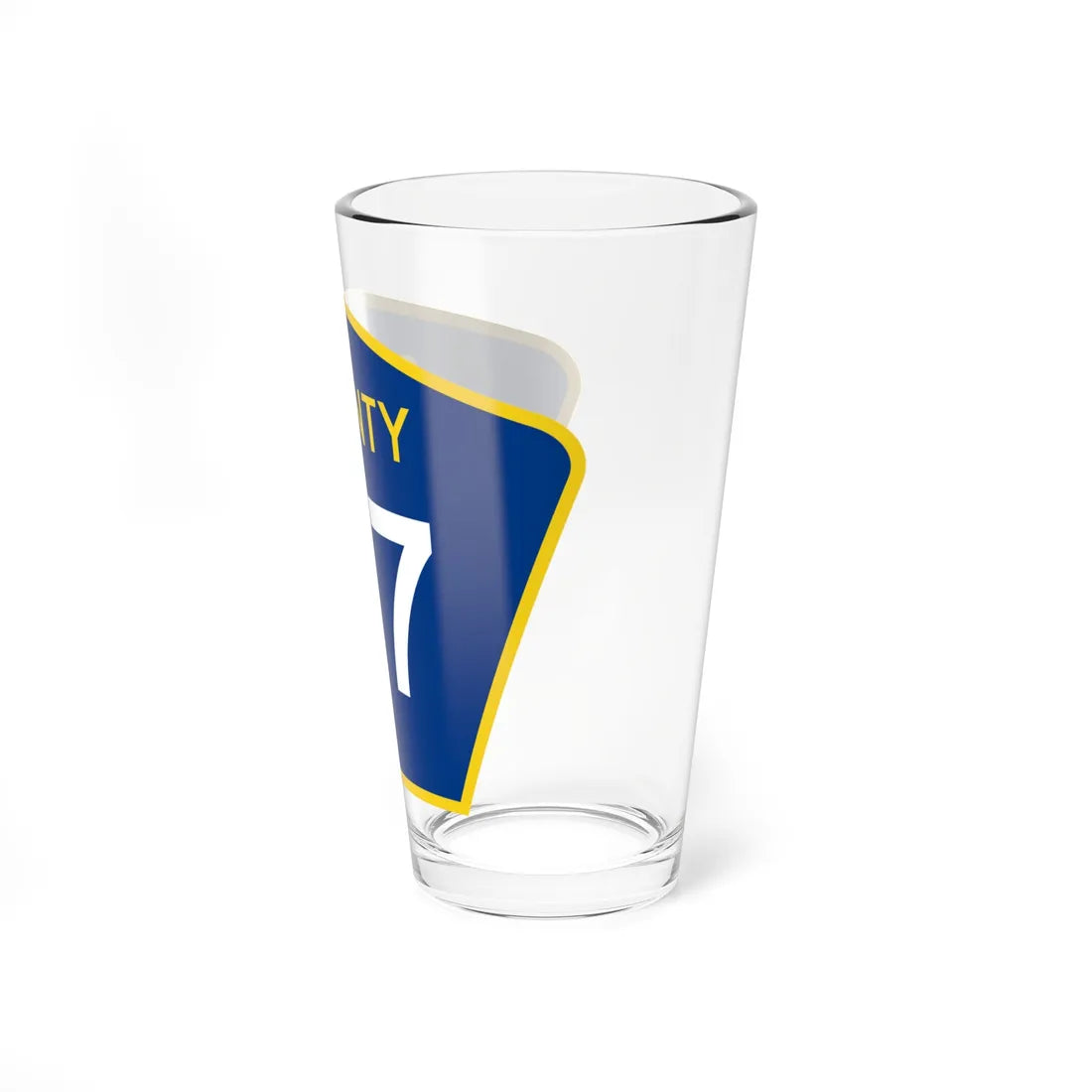 County 117 MN (Minnesota) (Road Sign) Pint Glass 16oz - Go Mug Yourself