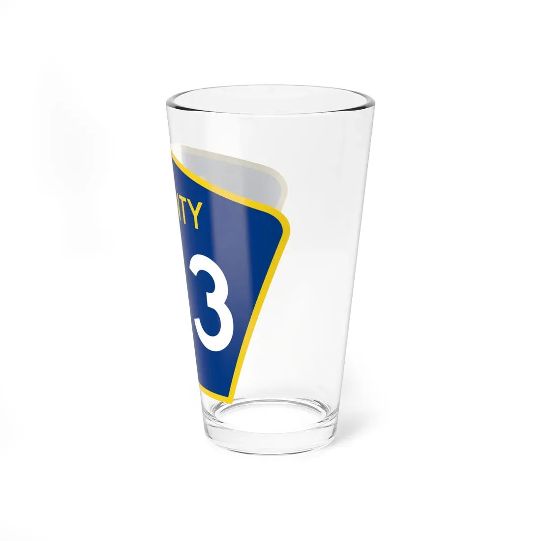 County 143 MN (Minnesota) (Road Sign) Pint Glass 16oz - Go Mug Yourself