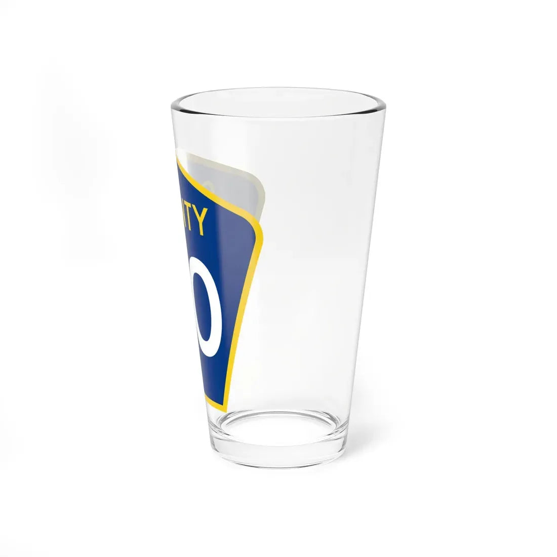 County 20 MN (Minnesota) (Road Sign) Pint Glass 16oz - Go Mug Yourself