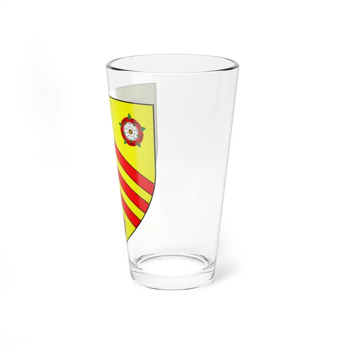 County of Glamorgan Shield (United Kingdom) (Coat of Arms) Pint Glass 16oz - Go Mug Yourself