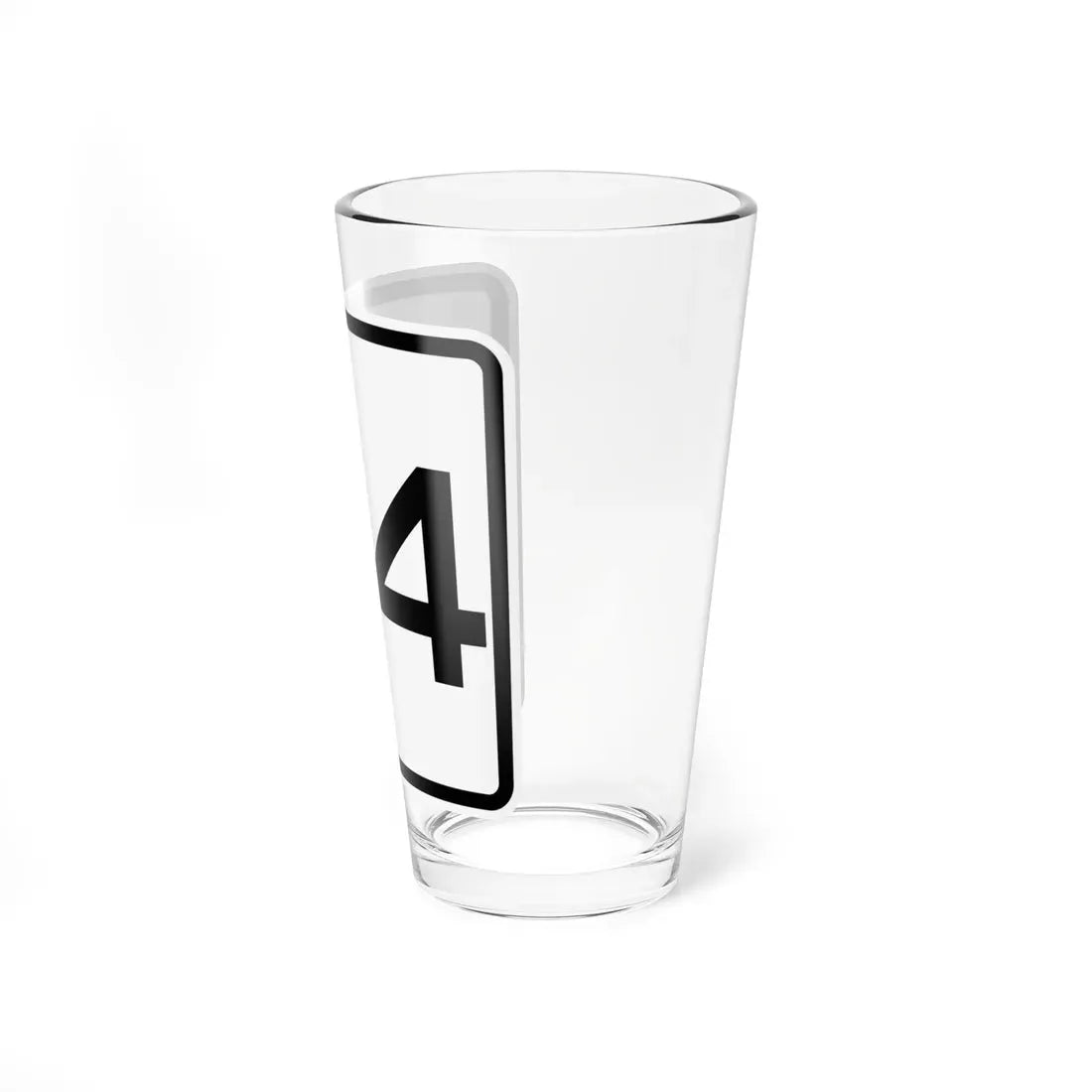 CR 44 jct OH (Ohio) (Road Sign) Pint Glass 16oz - Go Mug Yourself