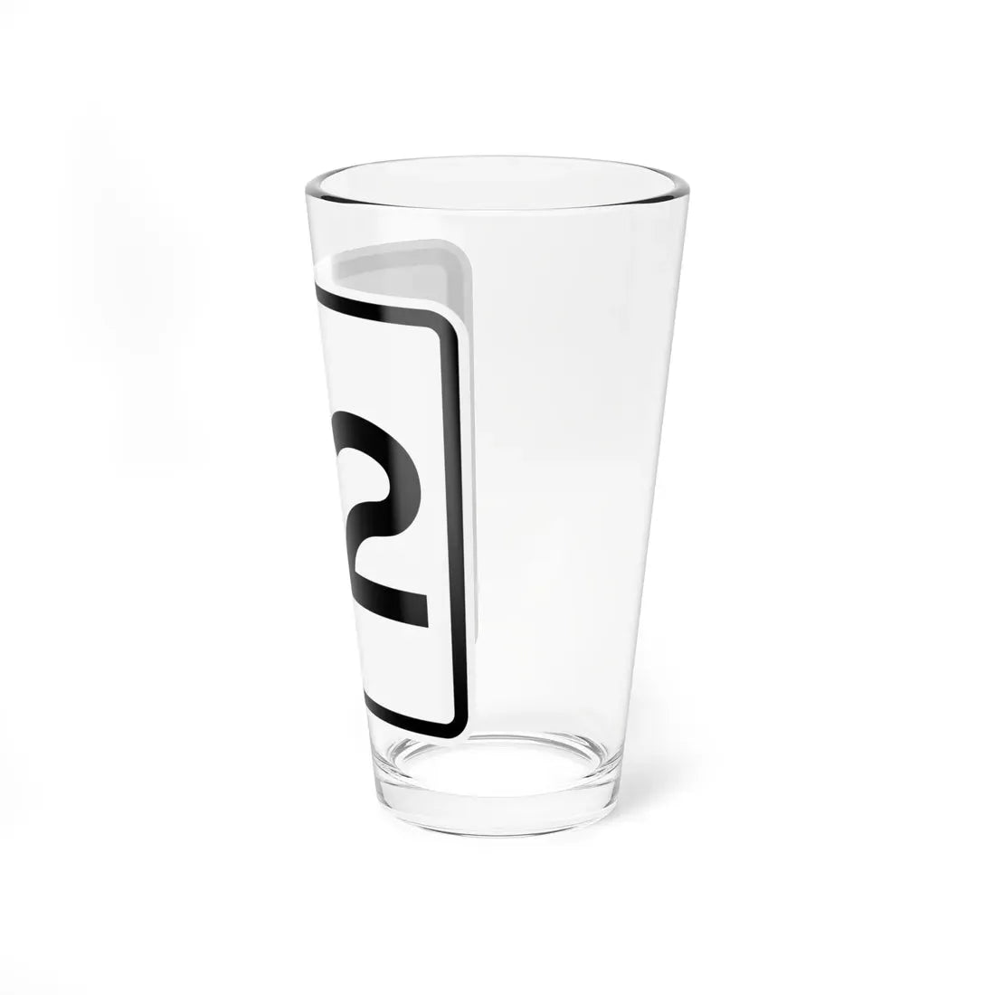 CR 72 jct OH (Ohio) (Road Sign) Pint Glass 16oz - Go Mug Yourself