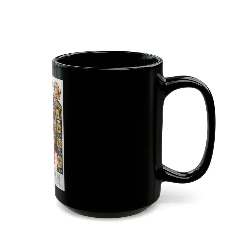 CRACK IN THE WORLD 1960 Movie Poster - Black Coffee Mug - Go Mug Yourself