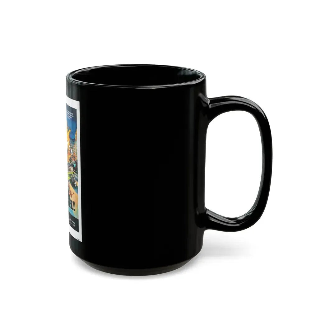CRASH 1977 Movie Poster - Black Coffee Mug - Go Mug Yourself