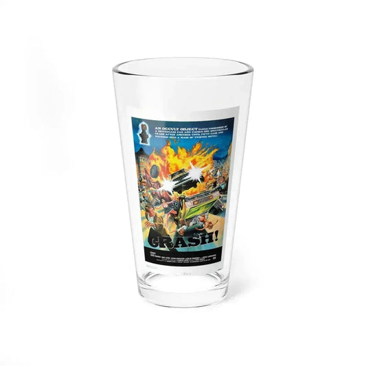 CRASH 1977 Movie Poster - Pint Glass 16oz 16oz - Go Mug Yourself