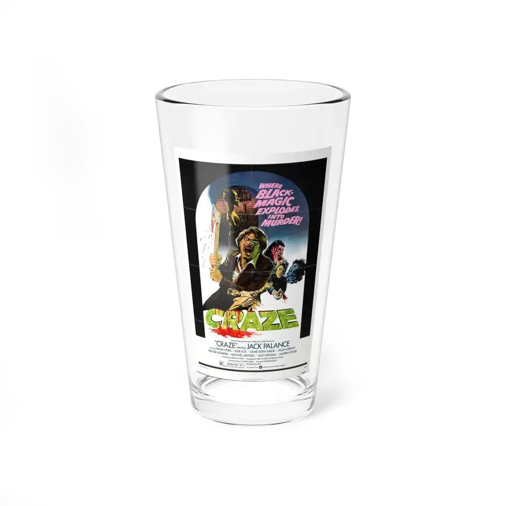 CRAZE 1974 Movie Poster - Pint Glass 16oz 16oz - Go Mug Yourself