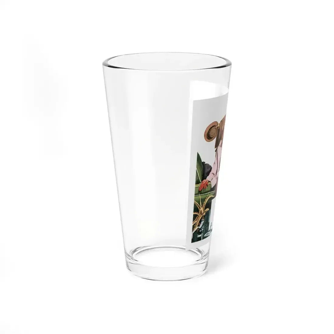 Creative In California by Russell Begg, Collier's magazine, 1949 - Pint Glass 16oz - Go Mug Yourself