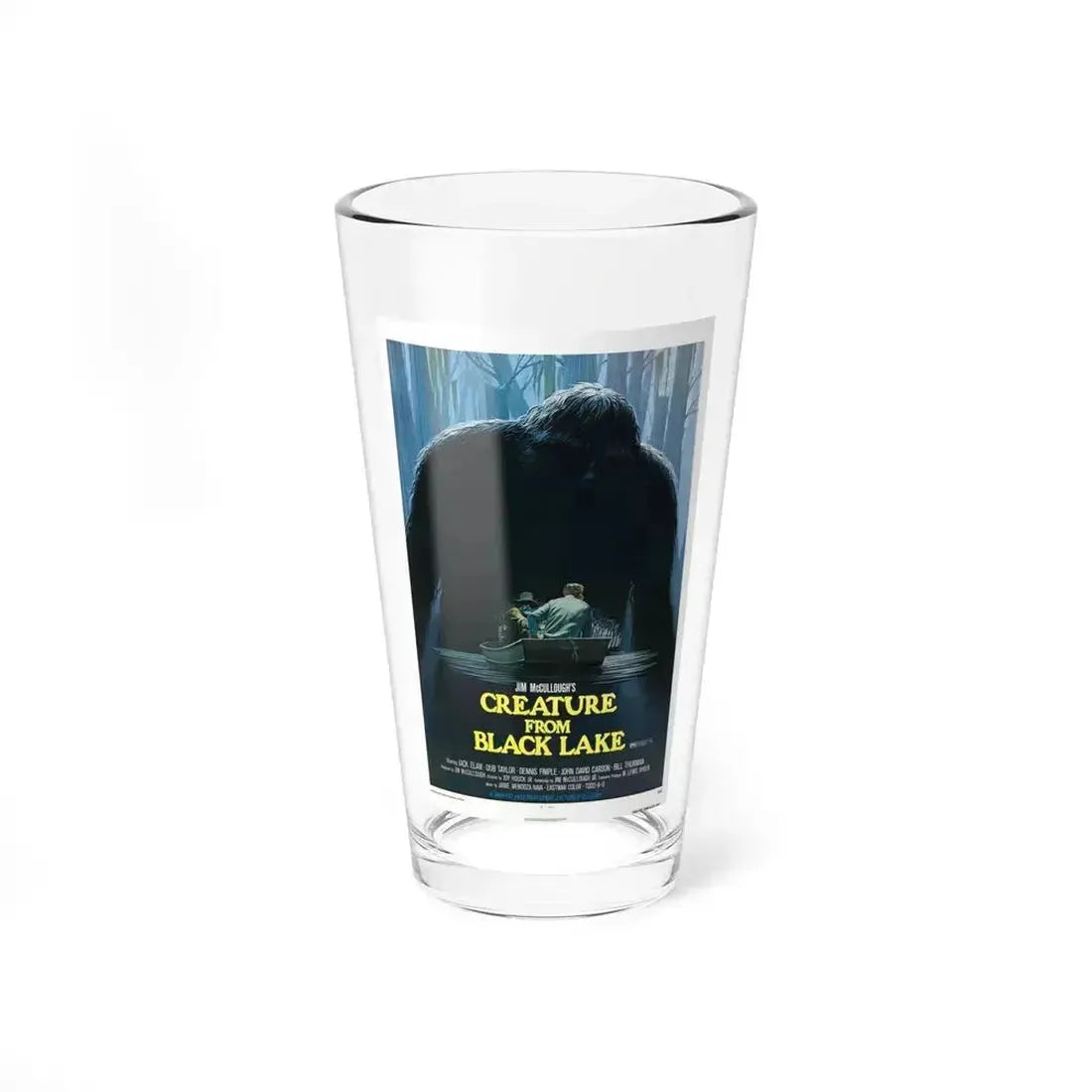 CREATURE FROM BLACK LAKE 1976 Movie Poster - Pint Glass 16oz 16oz - Go Mug Yourself