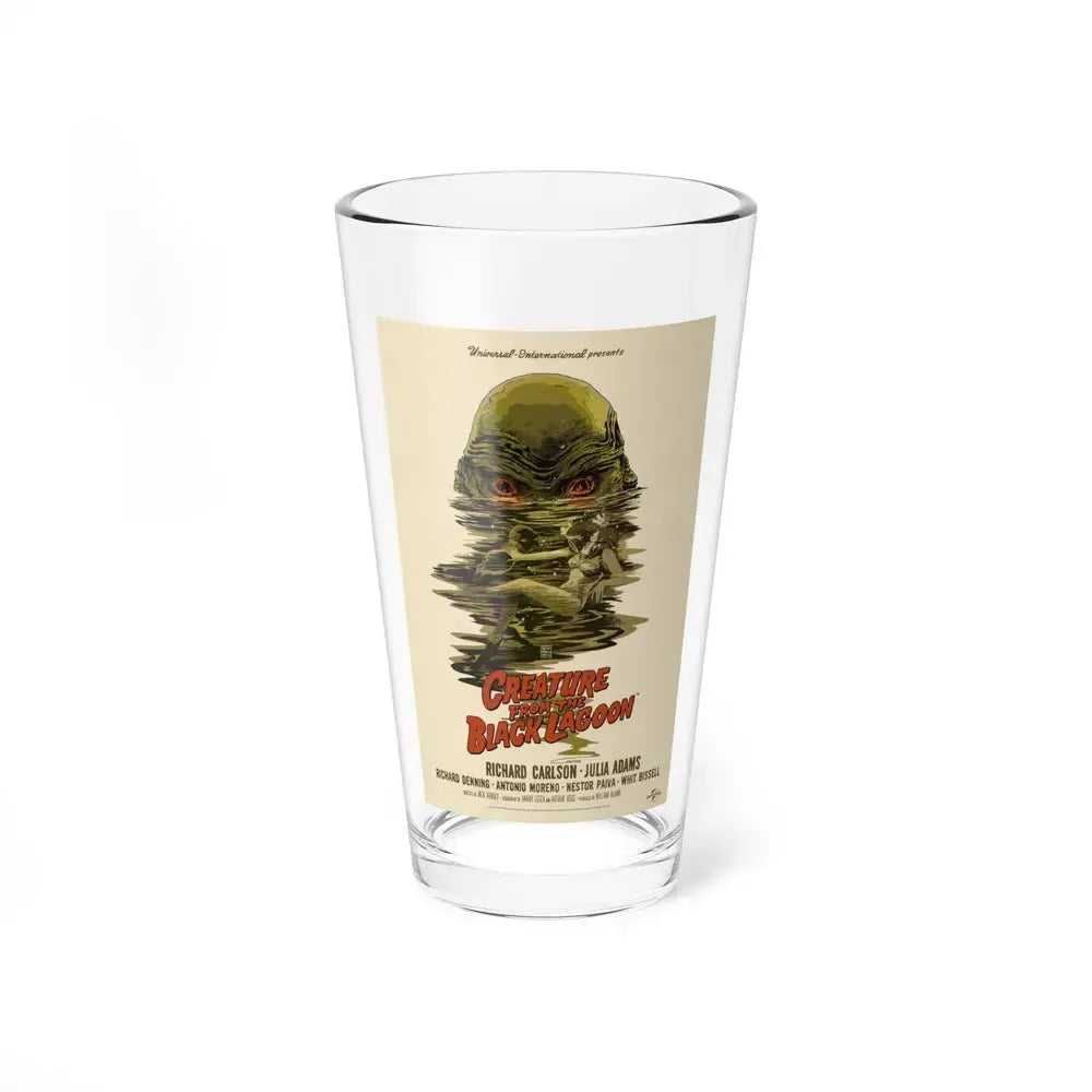 CREATURE FROM THE BLACK LAGOON (10) 1954 Movie Poster - Pint Glass 16oz 16oz - Go Mug Yourself
