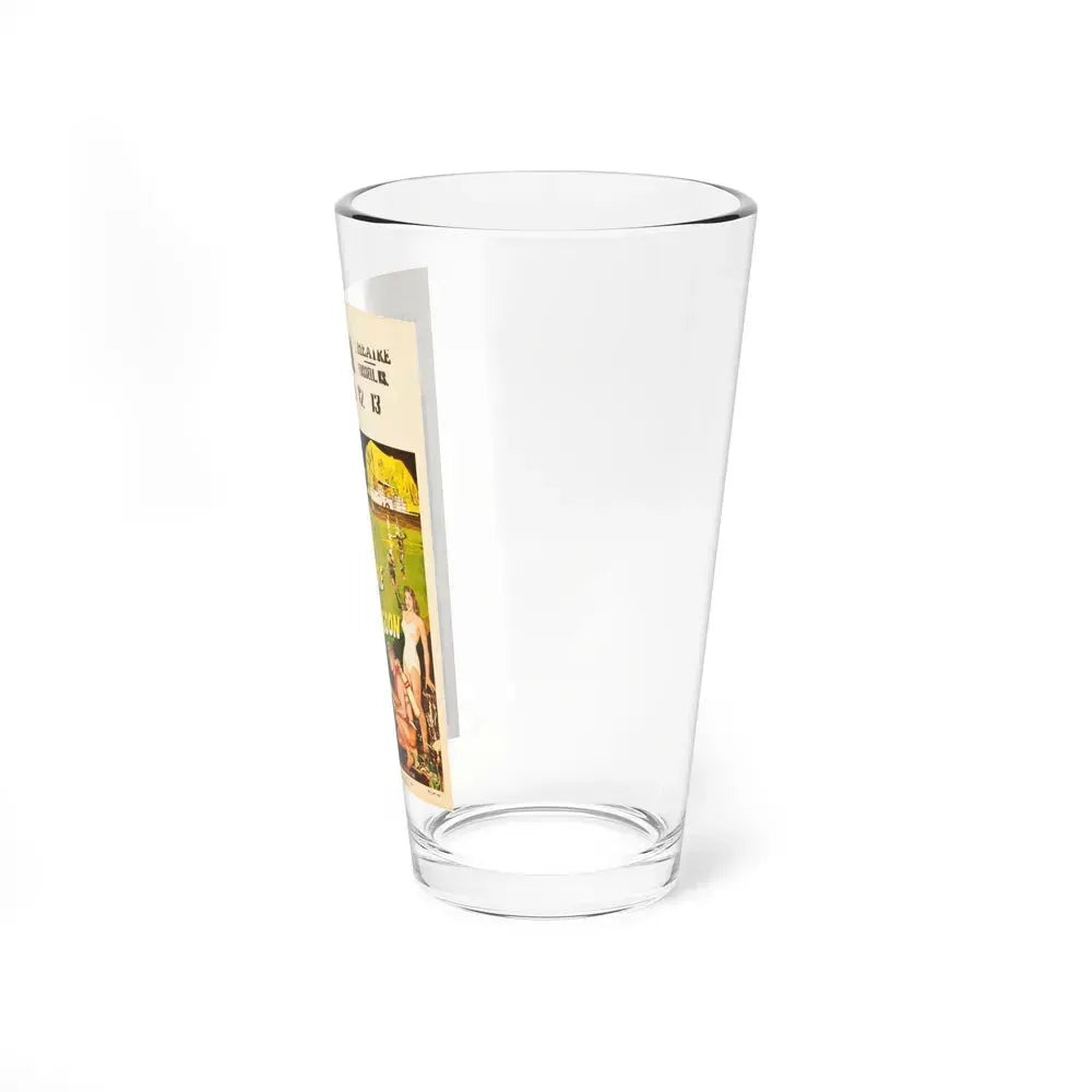 CREATURE FROM THE BLACK LAGOON (11) 1954 Movie Poster - Pint Glass 16oz - Go Mug Yourself