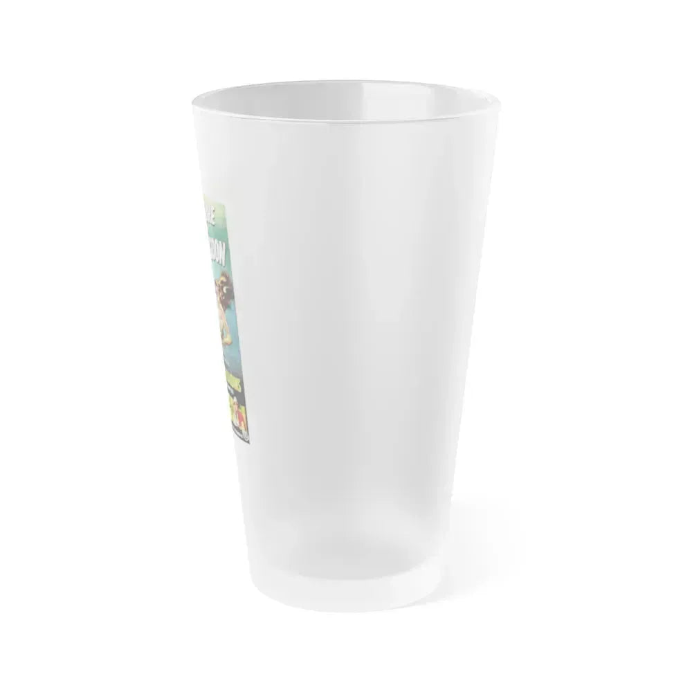CREATURE FROM THE BLACK LAGOON 1954 Movie Poster - Frosted Pint Glass 16oz - Go Mug Yourself