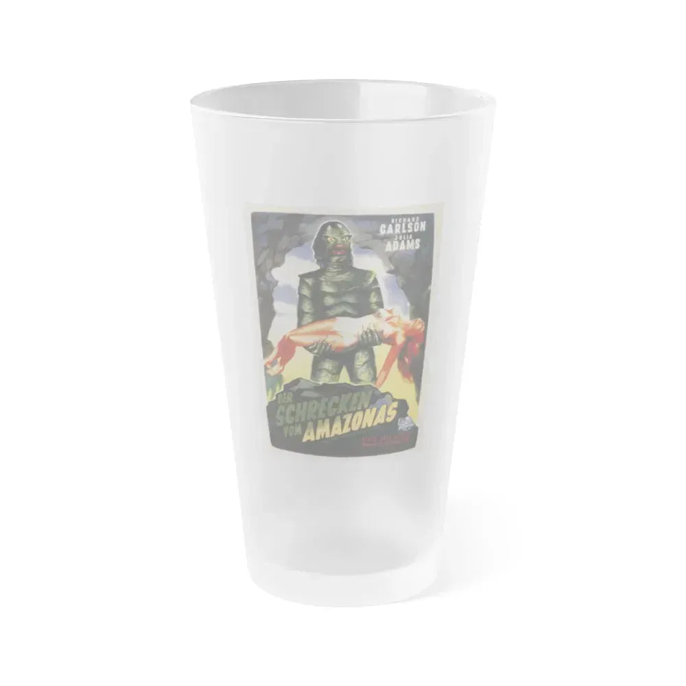 CREATURE FROM THE BLACK LAGOON (3) 1954 Movie Poster - Frosted Pint Glass 16oz 16oz Frosted - Go Mug Yourself