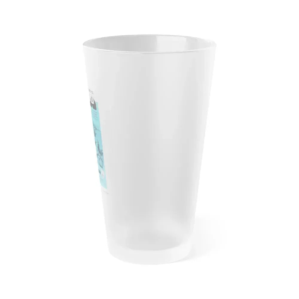 CREATURE FROM THE BLACK LAGOON (4) 1954 Movie Poster - Frosted Pint Glass 16oz - Go Mug Yourself
