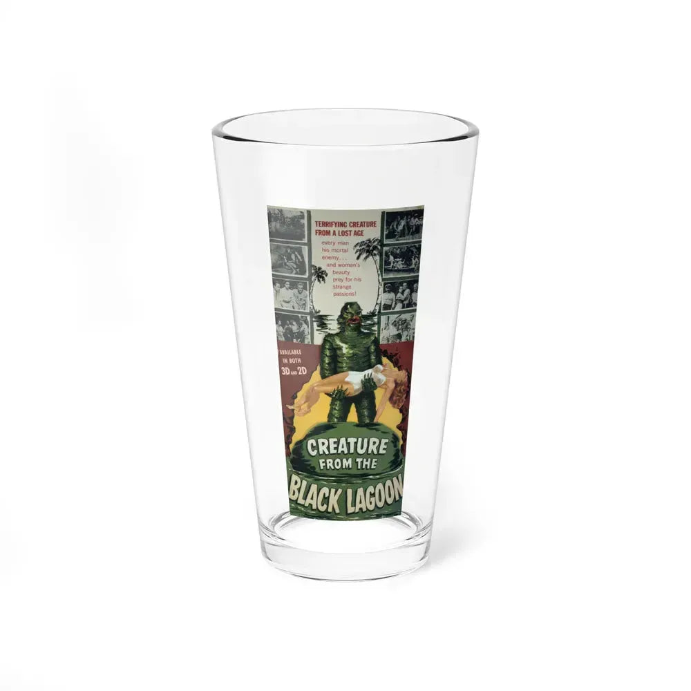 CREATURE FROM THE BLACK LAGOON (7) 1954 Movie Poster - Pint Glass 16oz 16oz - Go Mug Yourself