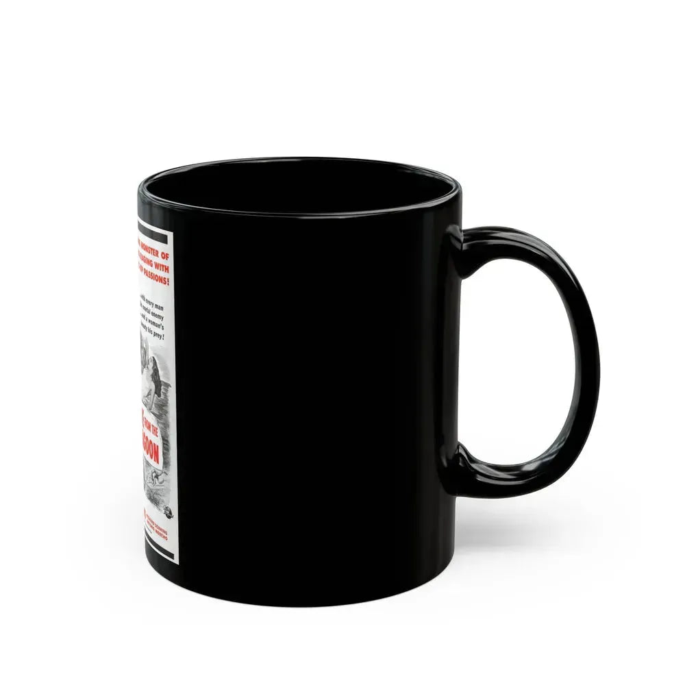 CREATURE FROM THE BLACK LAGOON (8) 1954 Movie Poster - Black Coffee Mug - Go Mug Yourself