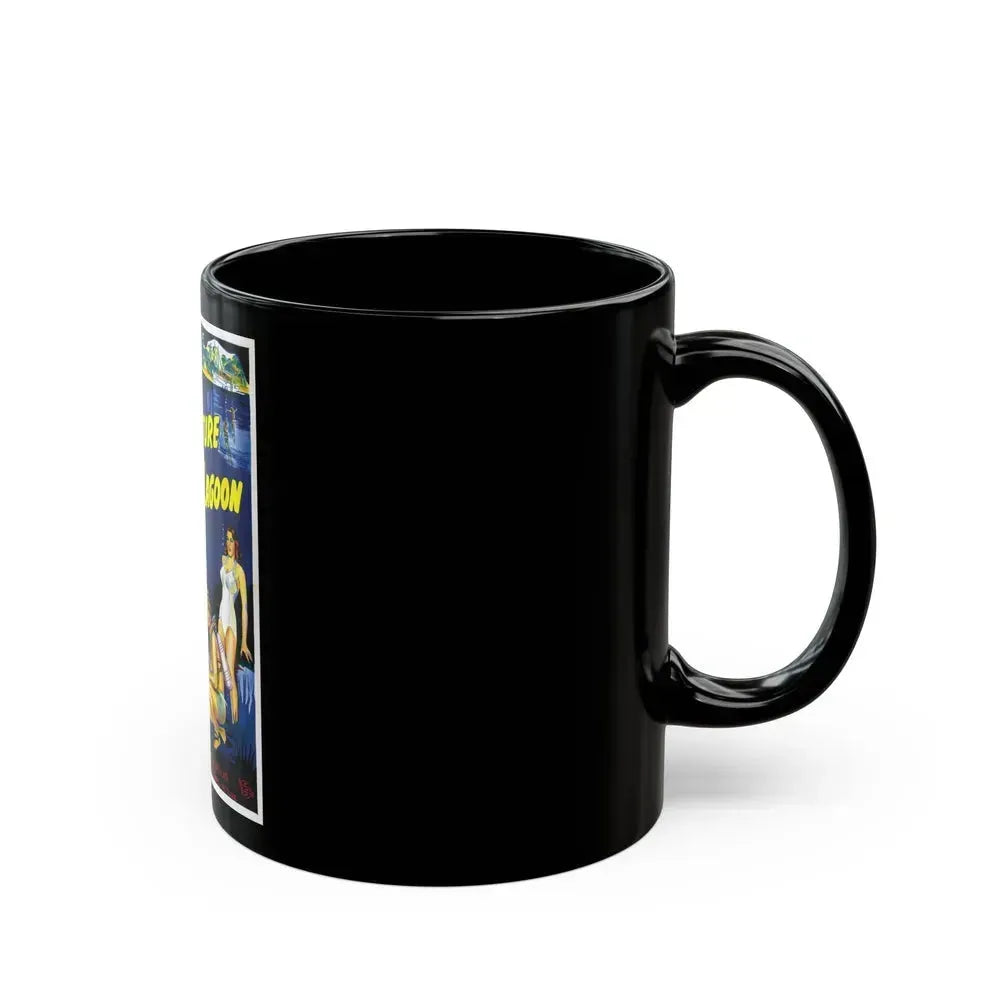 CREATURE FROM THE BLACK LAGOON (9) 1954 Movie Poster - Black Coffee Mug - Go Mug Yourself