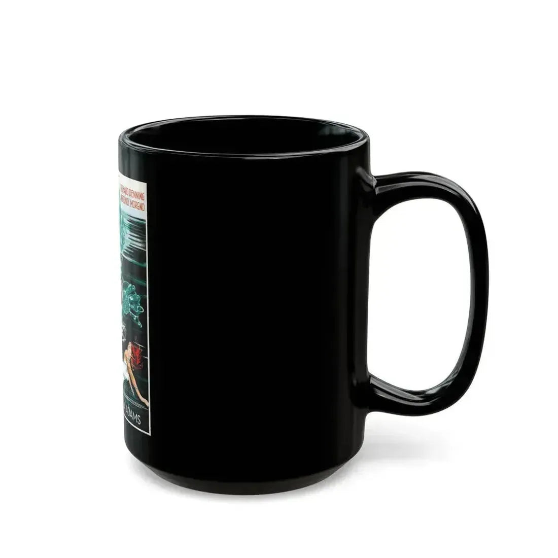 CREATURE FROM THE BLACK LAGOON (FOREIGN) 1954 Movie Poster - Black Coffee Mug - Go Mug Yourself