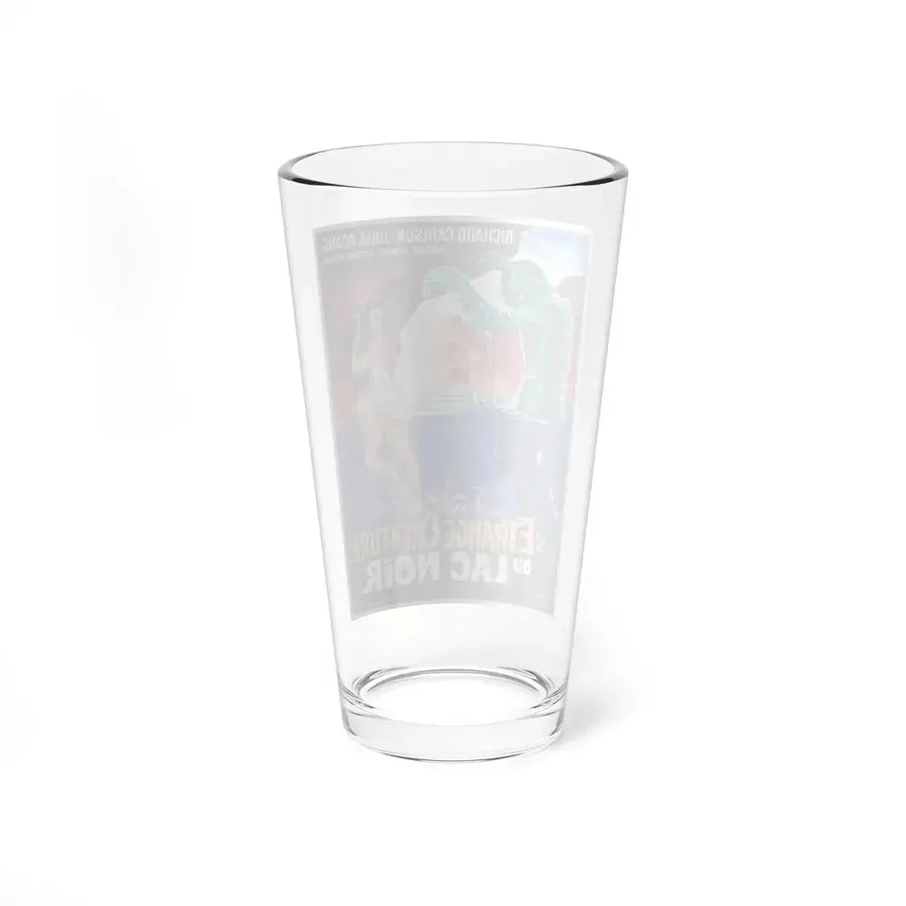 CREATURE FROM THE BLACK LAGOON (FRENCH) 1954 Movie Poster - Pint Glass 16oz - Go Mug Yourself