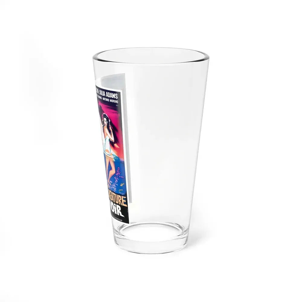 CREATURE FROM THE BLACK LAGOON (FRENCH) 1954 Movie Poster - Pint Glass 16oz - Go Mug Yourself